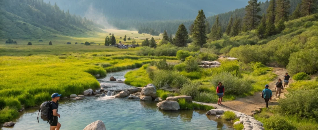 Grover Hot Springs, California – Hiking i Relaks w Naturalnych Gorących Źródłach