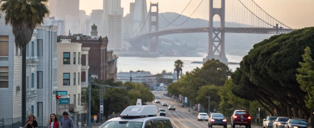 Autonomiczna Taksówka Waymo w San Francisco – Jak Wygląda Kurs Bez Kierowcy?