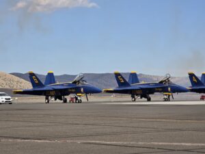 Blue Angels podczas Reno Air Show 2024 w Nevadzie