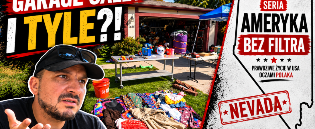 Garage sale w USA – jak naprawdę wygląda wyprzedaż przed domem?