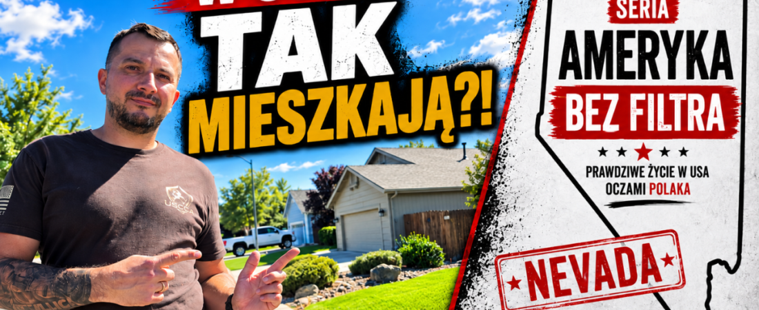 Jak mieszkają Amerykanie? Zwykłe osiedle w Nevadzie bez filtra