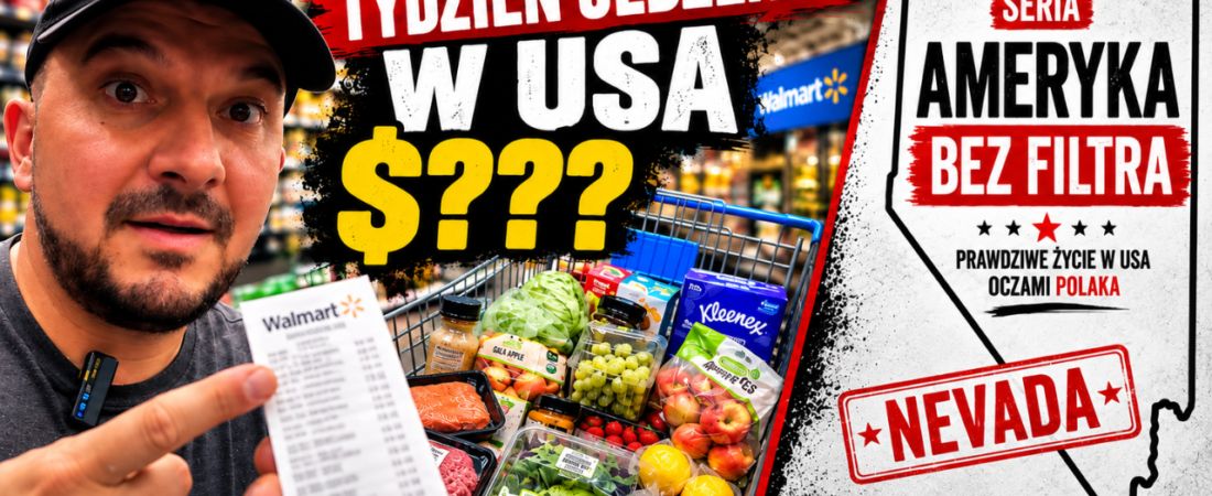 Ile kosztują tygodniowe zakupy spożywcze w USA? Nasz prawdziwy rachunek